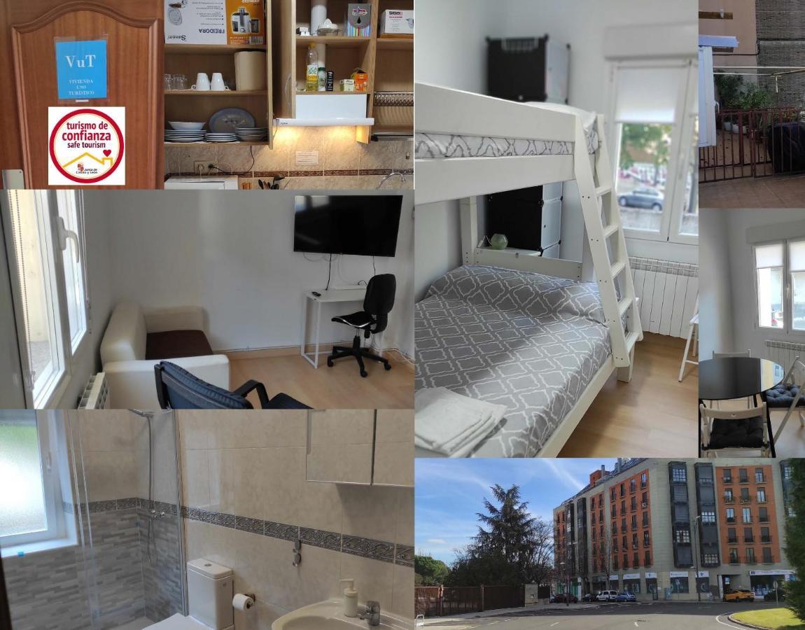 Precioso Apartamento Con Patio Apartment Zamora Bagian luar foto